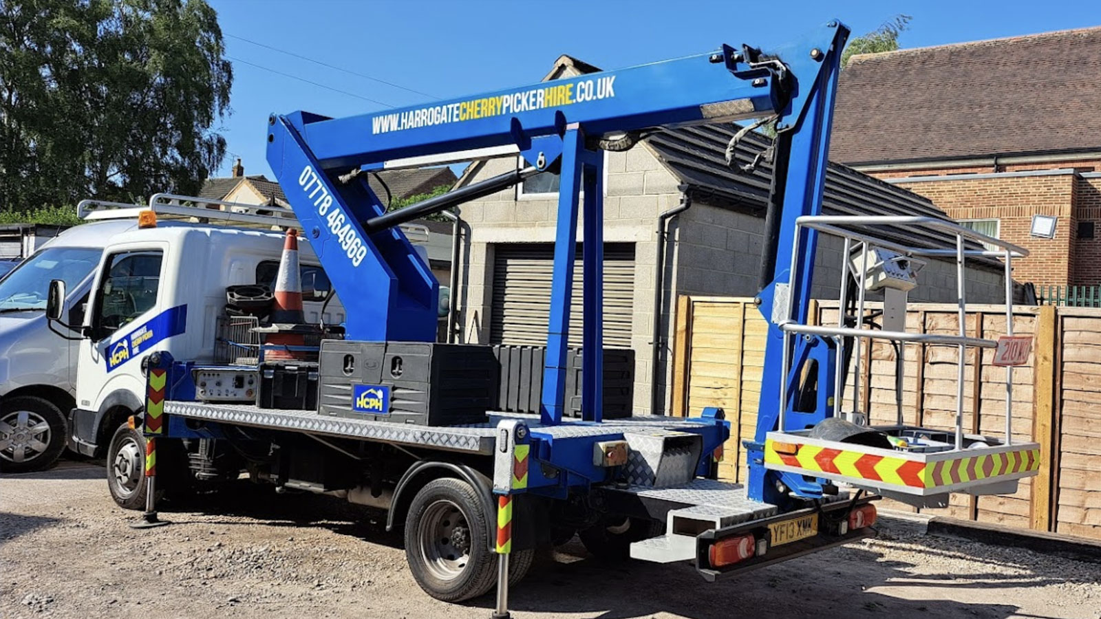 The Harrogate Cherry Picker Hire fleet